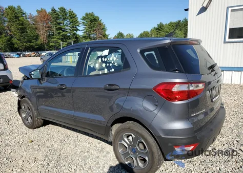 2021 Ford Ecosport S из США, поврежденный, VIN MAJ3S2FE7MC417177